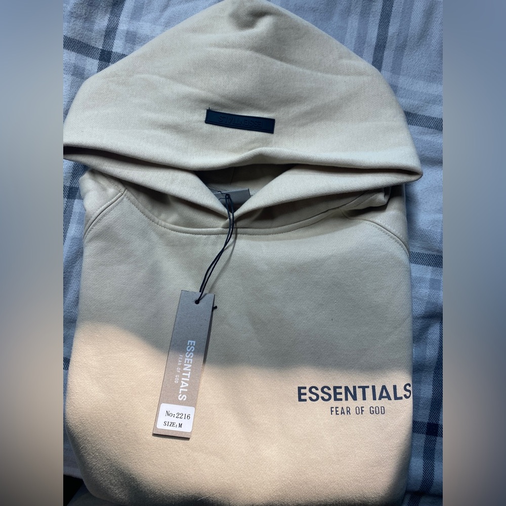 NWT Men’s Fear Of God Essentials hoodie